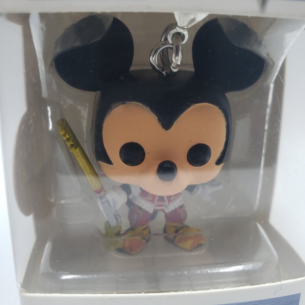 Mickey Mouse Disney Kingdom Hearts Funko Pocket Pop Keychain Mini Key Ring